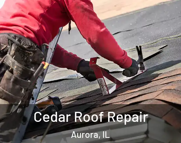  Cedar Roof Repair Aurora, IL