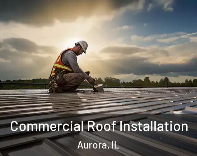  Commercial Roof Installation Aurora, IL