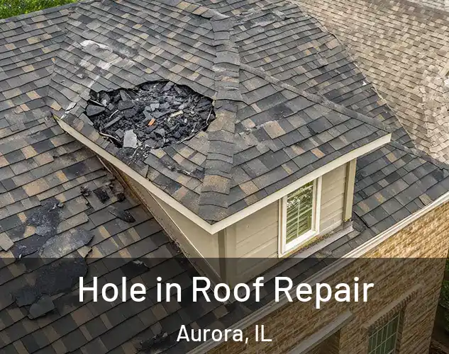  Hole in Roof Repair Aurora, IL