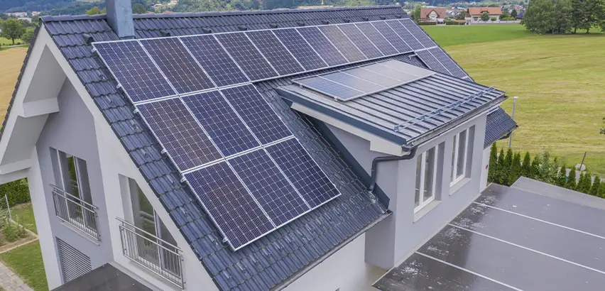 Residential Solar Roof Installation in Aurora