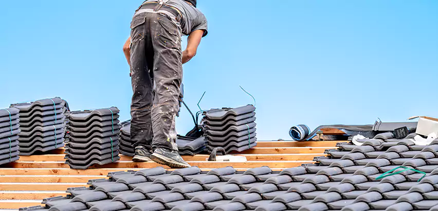 Replacing Tile Roof Underlayment in Aurora