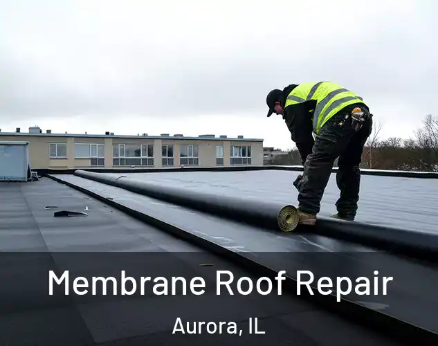  Membrane Roof Repair Aurora, IL