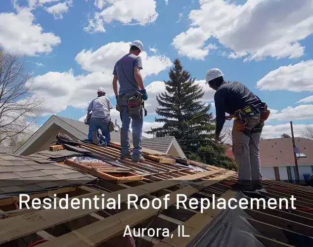  Residential Roof Replacement Aurora, IL