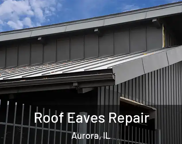  Roof Eaves Repair Aurora, IL