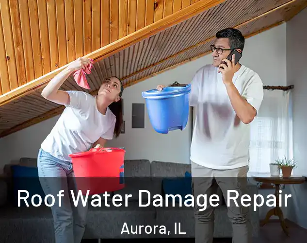  Roof Water Damage Repair Aurora, IL