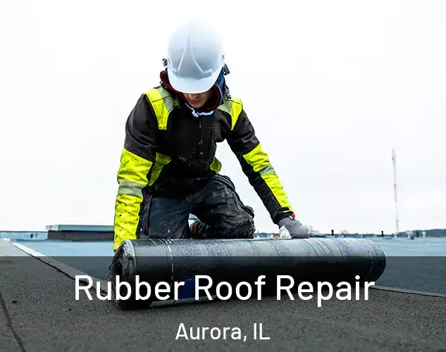  Rubber Roof Repair Aurora, IL