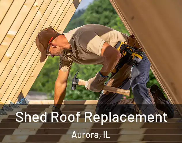  Shed Roof Replacement Aurora, IL