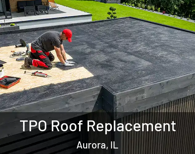  TPO Roof Replacement Aurora, IL